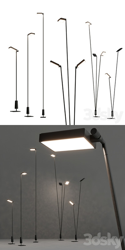 FLIA Street lamp By LUCEPLAN